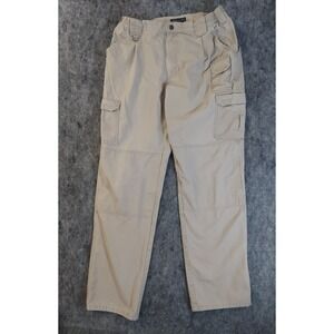 5.11 Tactical Pants Mens 36x33 Beige 72451 Cargo Work Utility Tag size 36x36